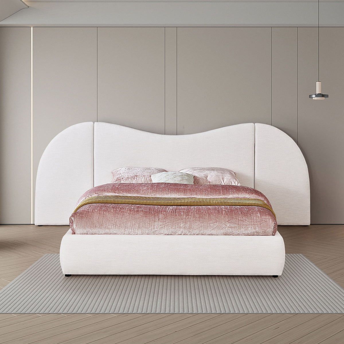 Everest - Linen Fabric Bed