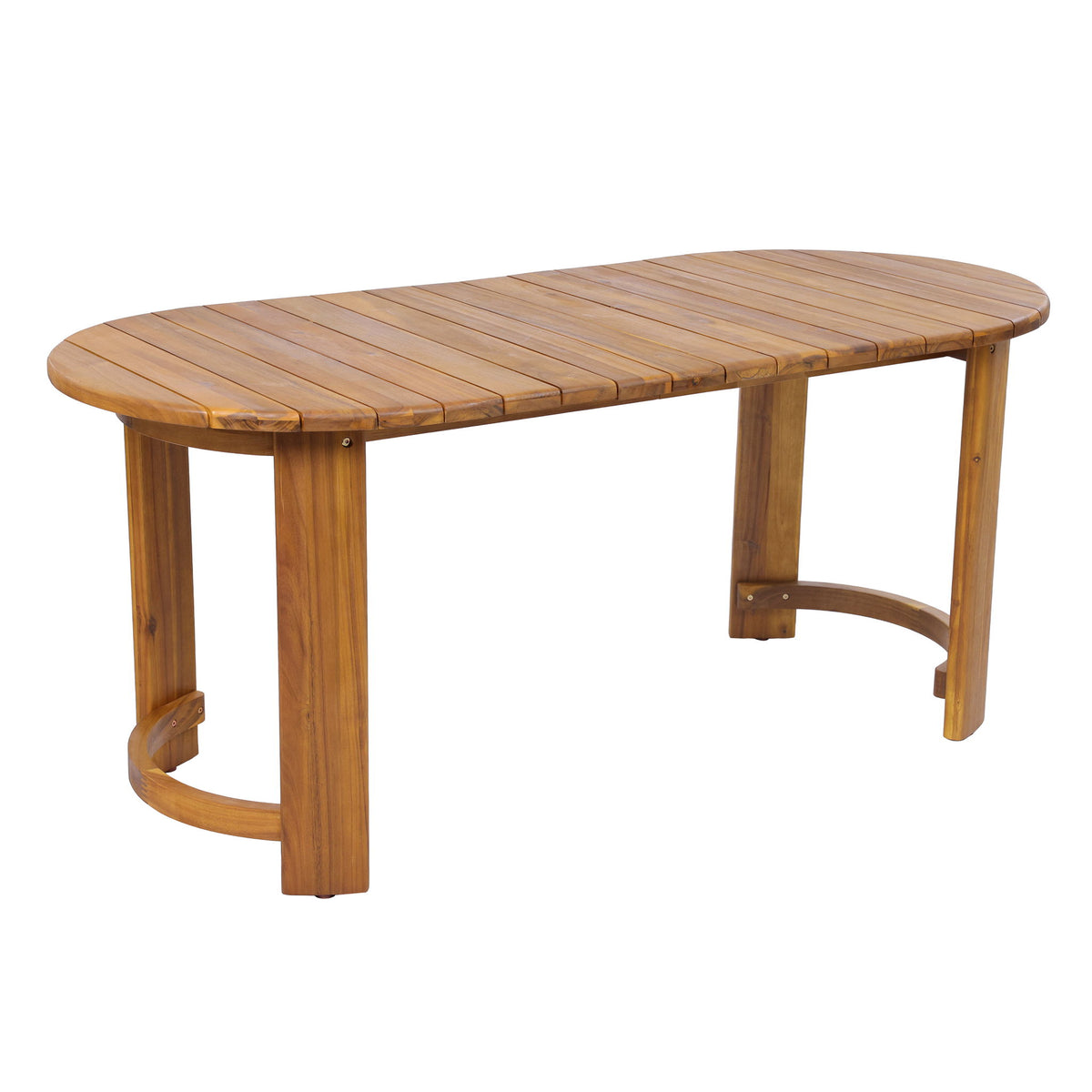 Celia - Oval Outdoor Dining Table - Teak