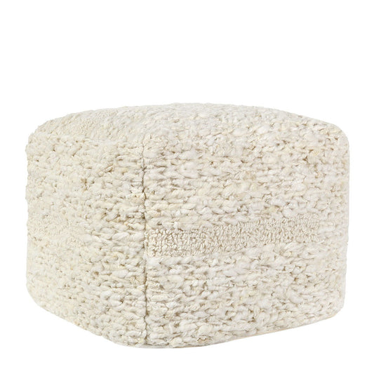 Poufs - Sinclair Pouf - Ivory