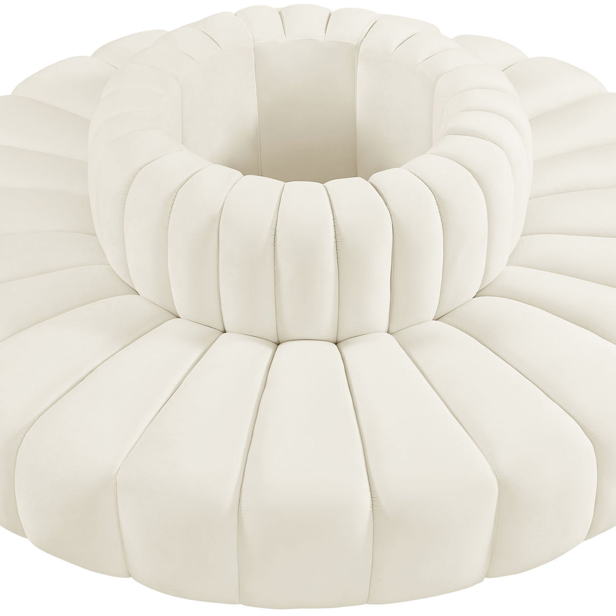 Arc - Velvet 8 Piece Round Modular Sofa