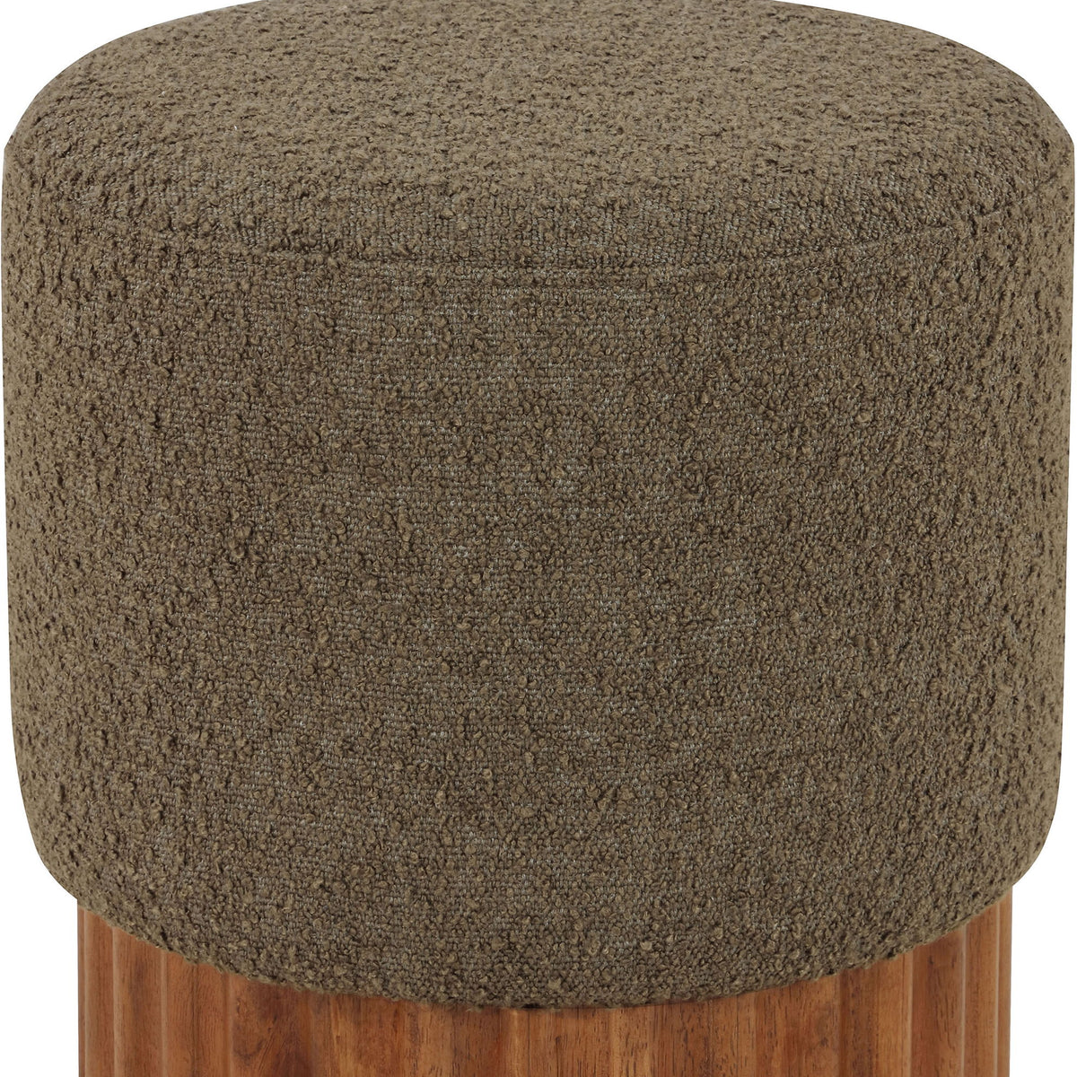 Veranda - Ottoman / Stool With Brown Base
