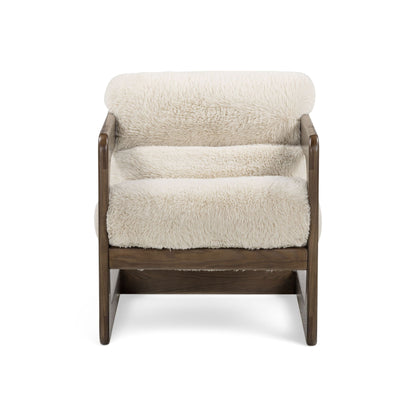 Palma - Vegan Shearling Accent Chair