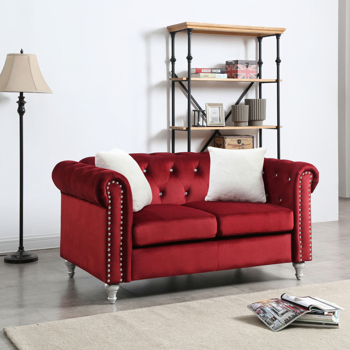 Stylish Contemporary Loveseat