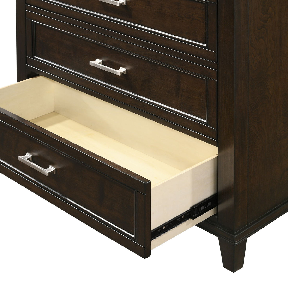 Merlot - 5 Drawer Chest - Mahogany