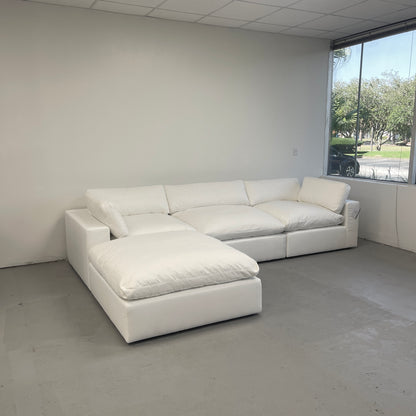 White "Dreamee" Cloud Couch Sectional