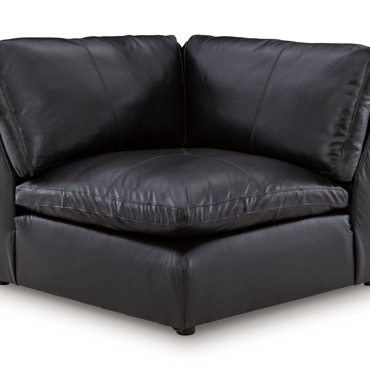 Ashley Furniture Emilia Genuine Leather Cloud Sectional