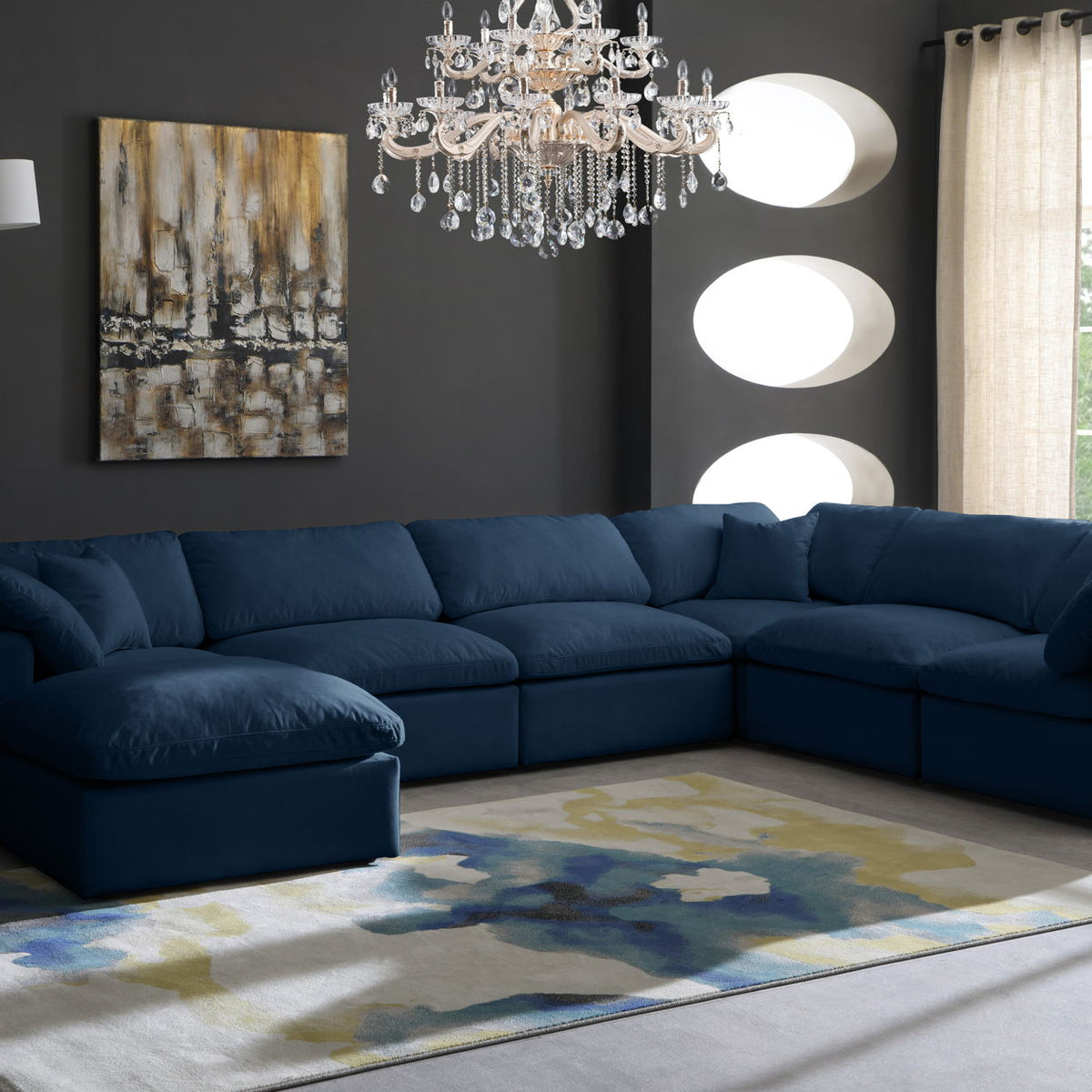 Plush - 7 Piece Modular Sectional