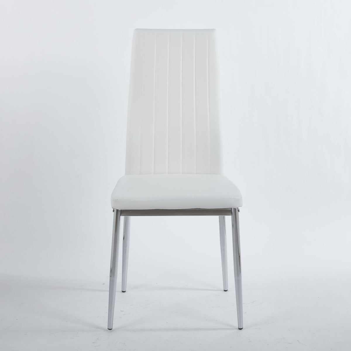 Chrome Leg Dining Chair (Set of 4)