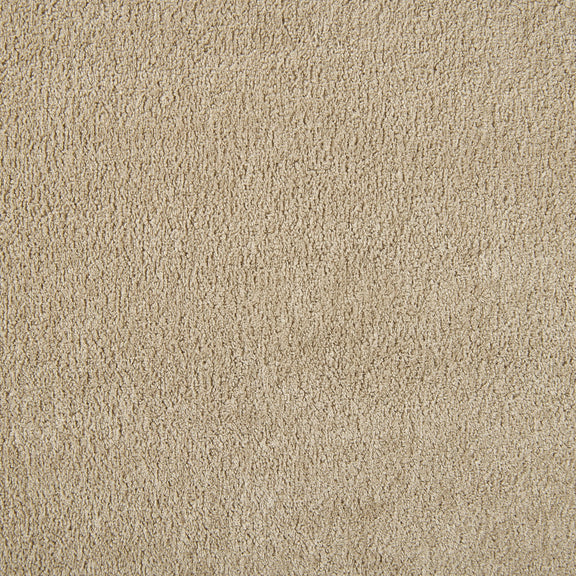 Beige sofa upholstery fabric swatch with textured woven surface