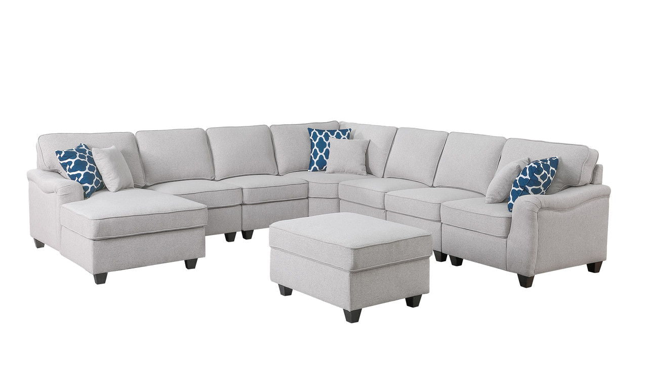 Leo - Comfor Modular Sofa And Ottoman