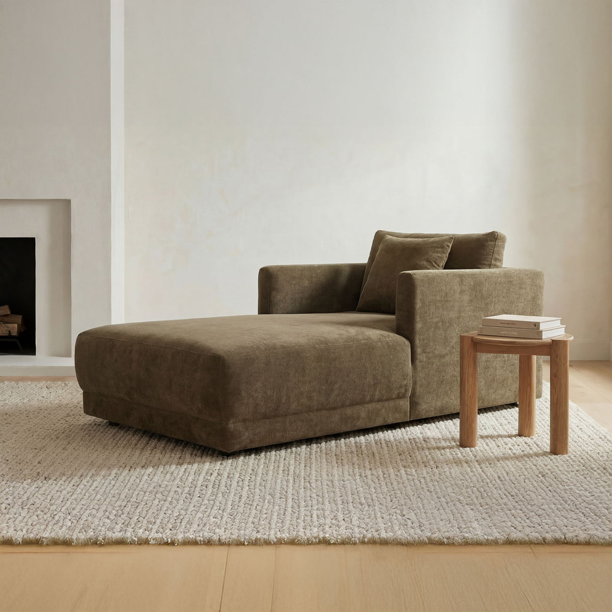 Jack - Side Table - Brushed Natural Oak
