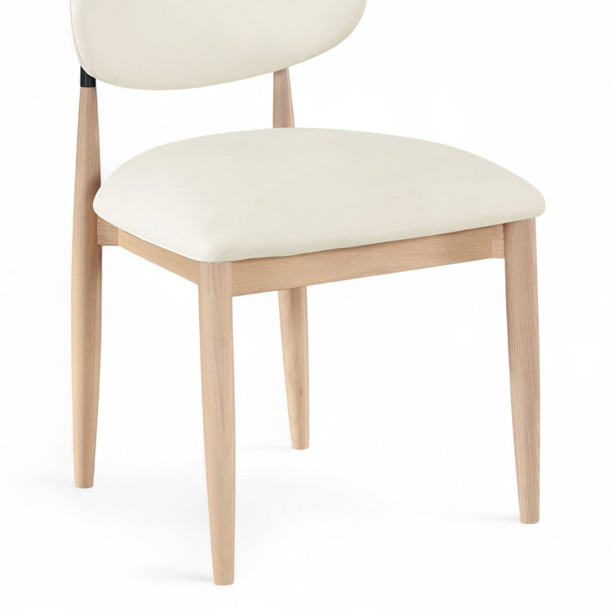 Riccio - Side Chair (Set of 2) - Natural Frame