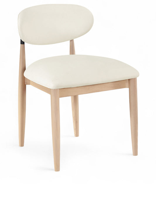 Riccio - Side Chair (Set of 2) - Natural Frame