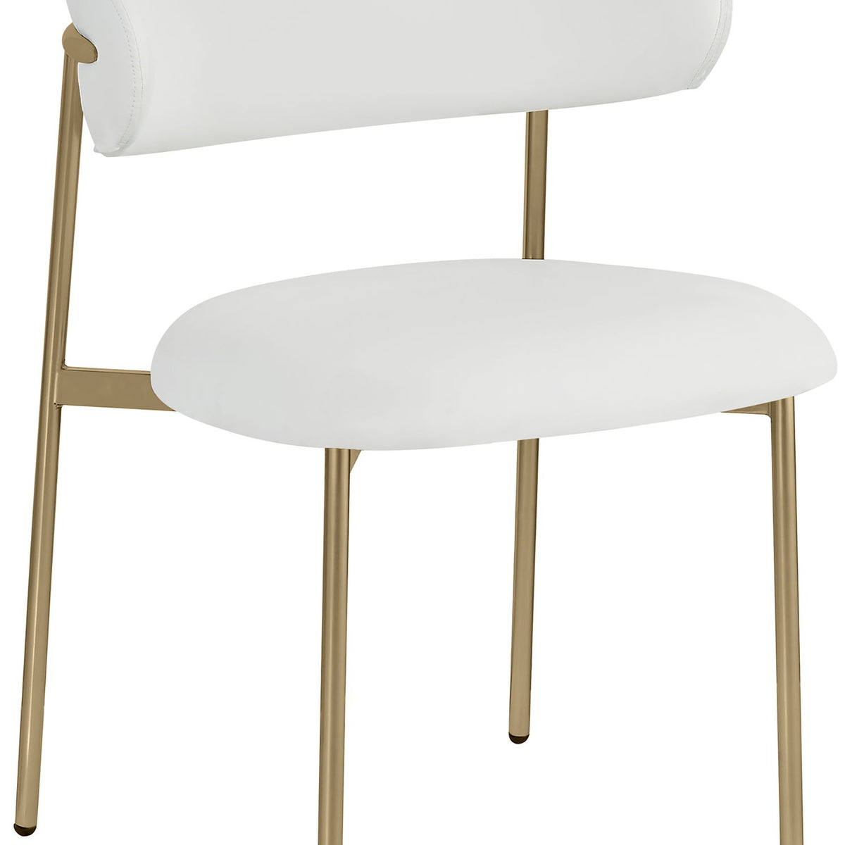 Lupita - Dining Chair With Brushed Gold Legs(Set of 2)