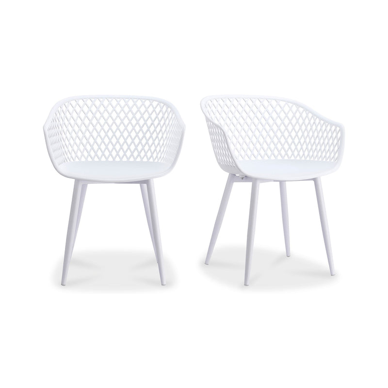 Piazza - Outdoor Chair (Set of 2) - White