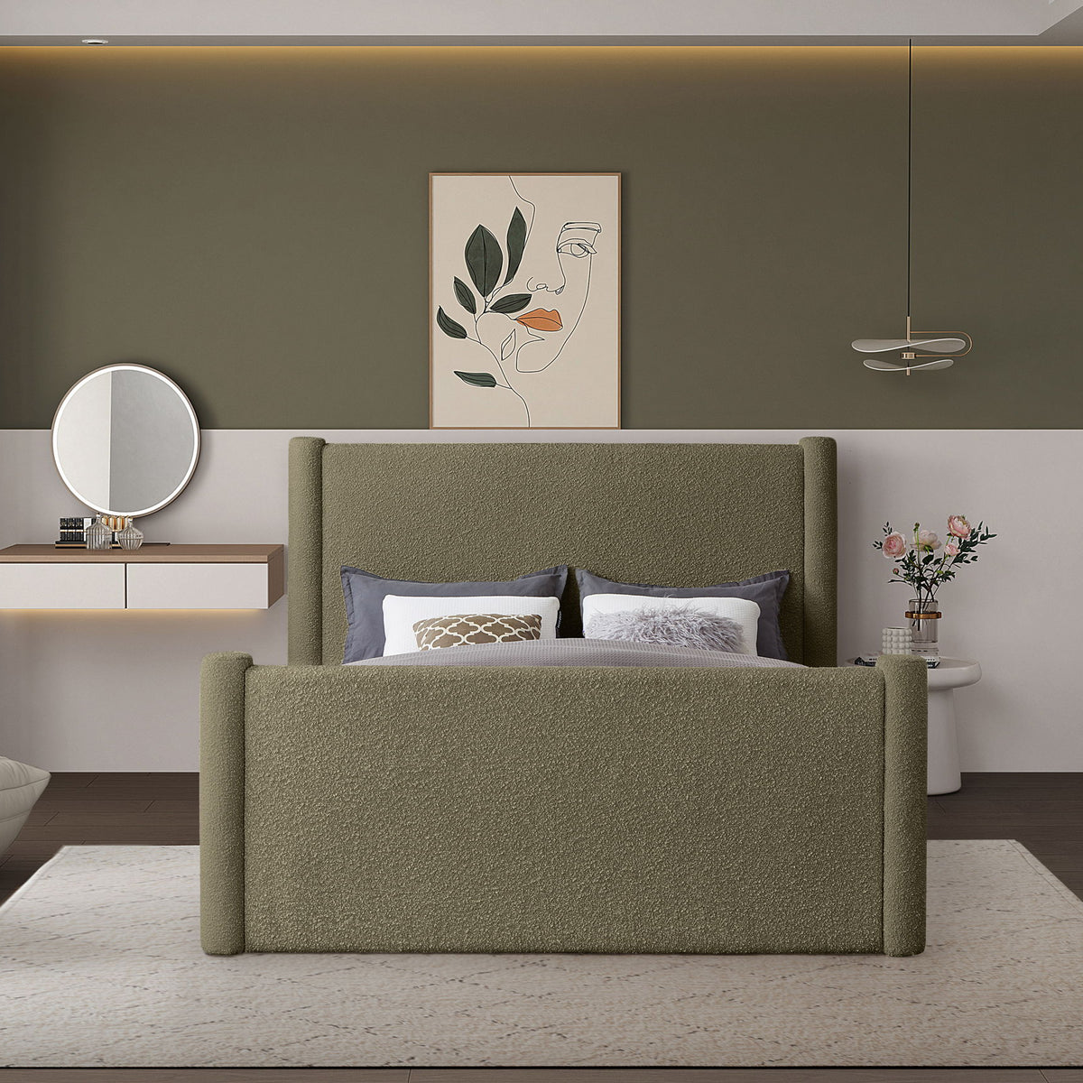 Elias - Boucle Bed