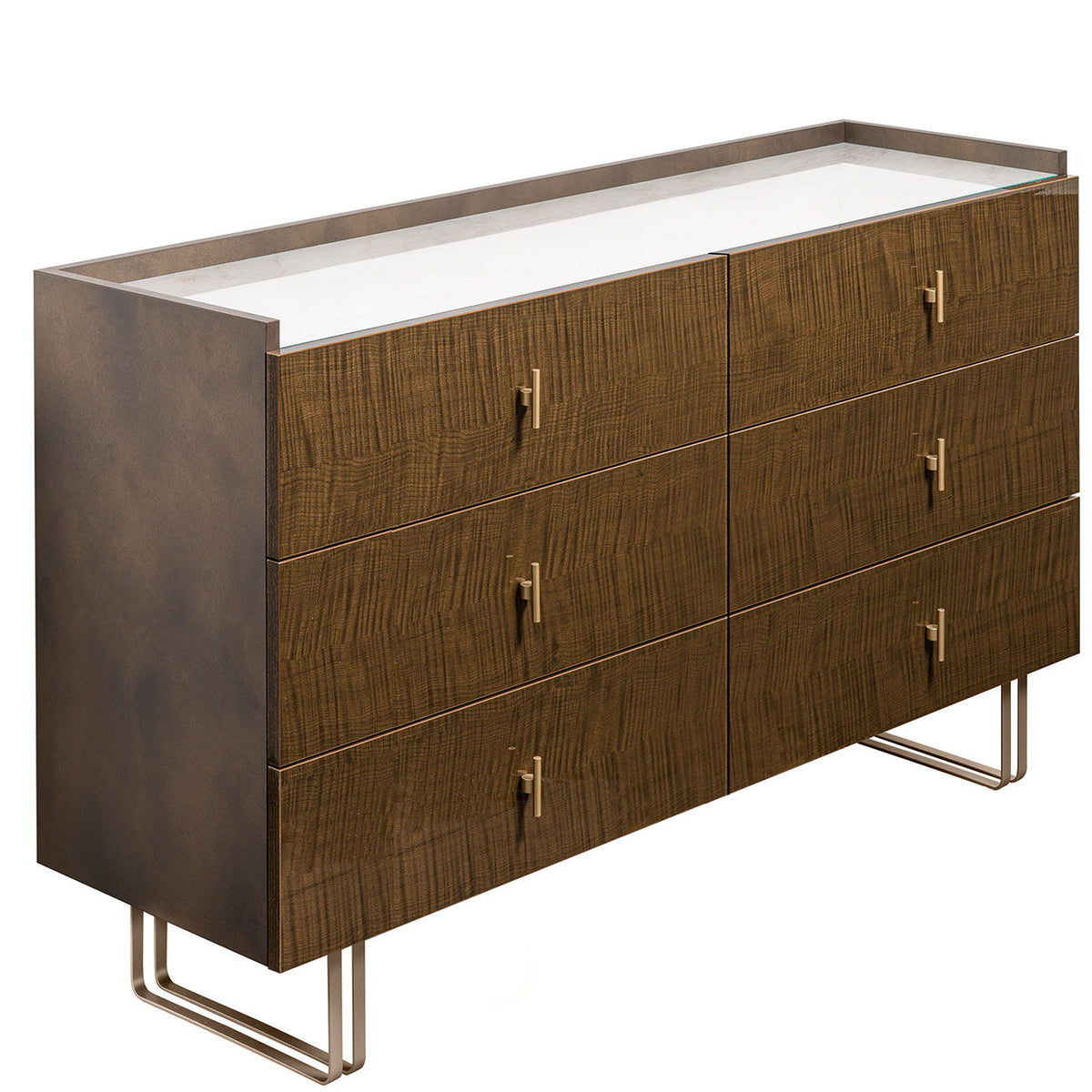 Fiamma - Double Dresser - Light Beige / Brown