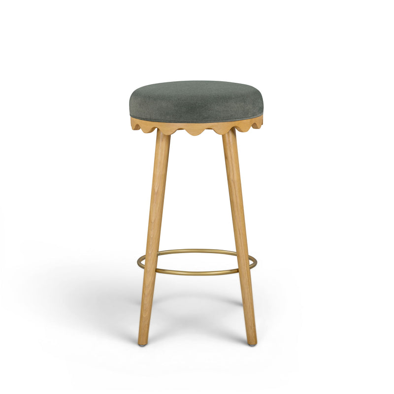 Oodle - Performance Vegan Mohair Stool