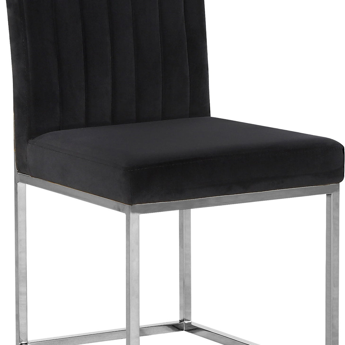 Giselle - Dining Chair with Chrome Base (Set of 2)