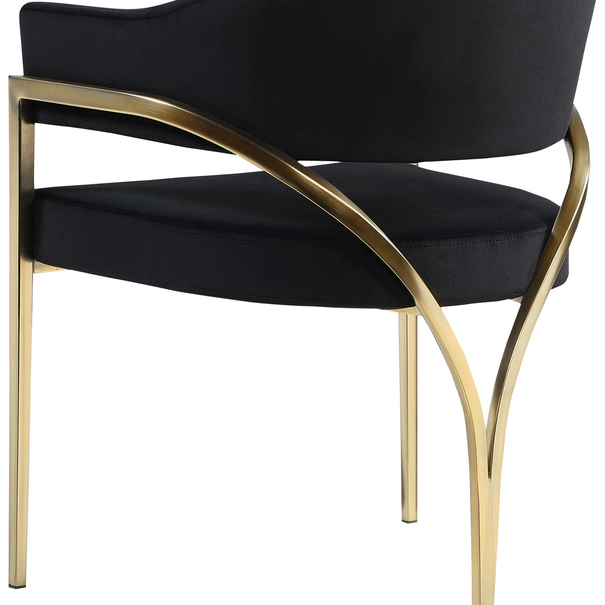 Madelyn - Dining Chair (Set of 2) - Brushed Brass