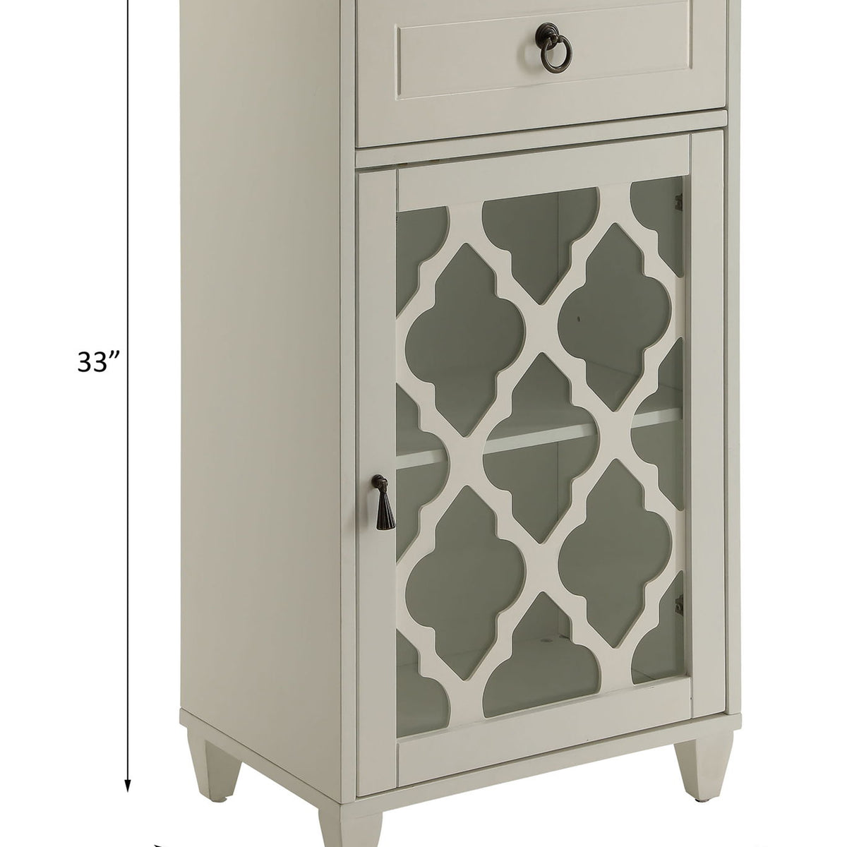 Ceara - Accent Table - White
