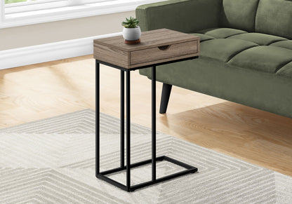 Accent Table, C - Shaped Contemporary & Modern Versatile Design