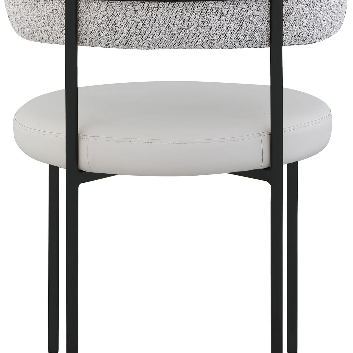 Beacon - Faux Leather Dining Chair With Black Legs (Set of 2)