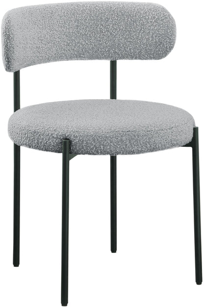Beacon - Boucle Fabric Dining Chair (Set of 2)