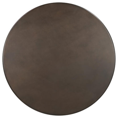 Oswego - Round Bistro Dining Table - Bronze