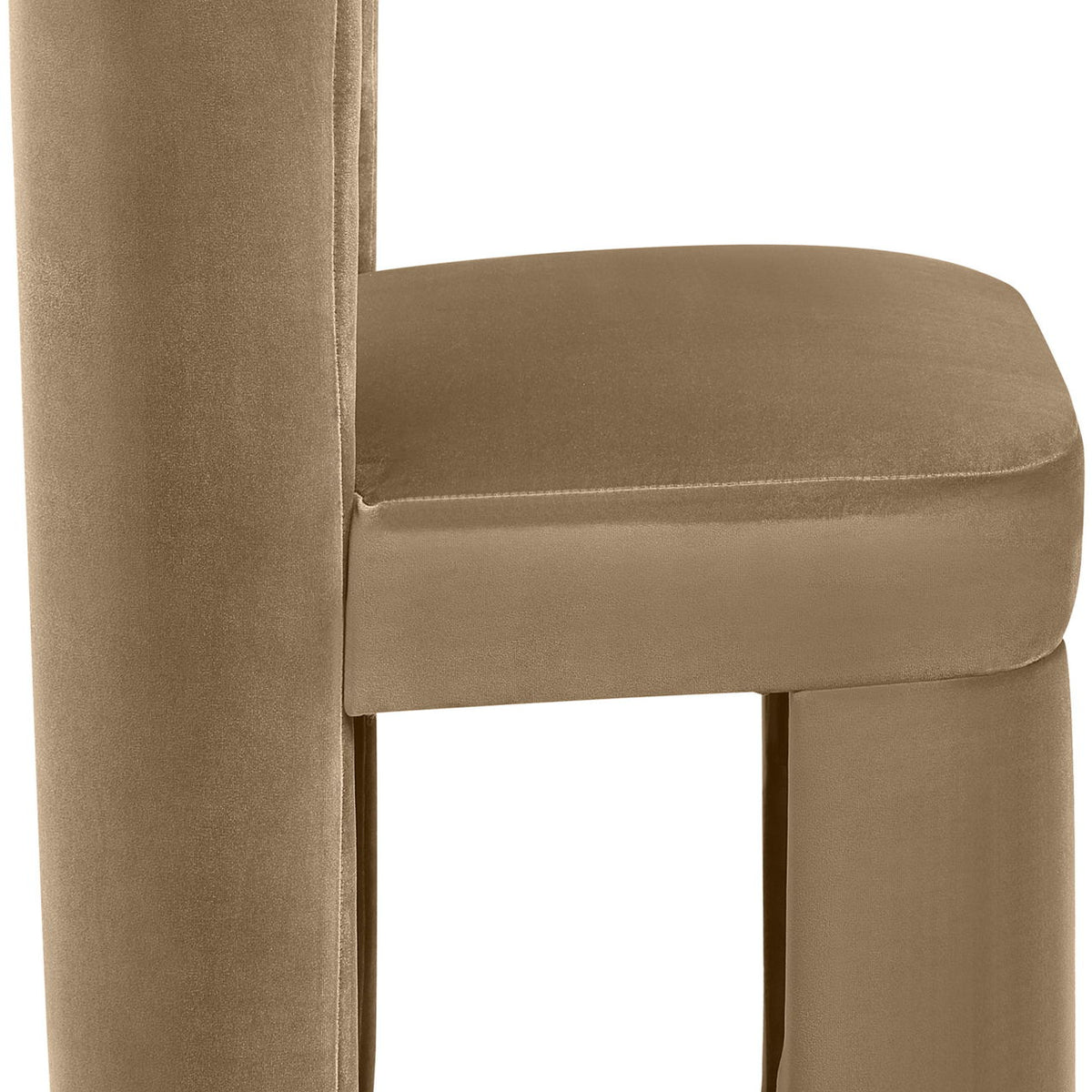 Zuno - Velvet Performance Fabric Upholstered Dining Chair (Set of 2)