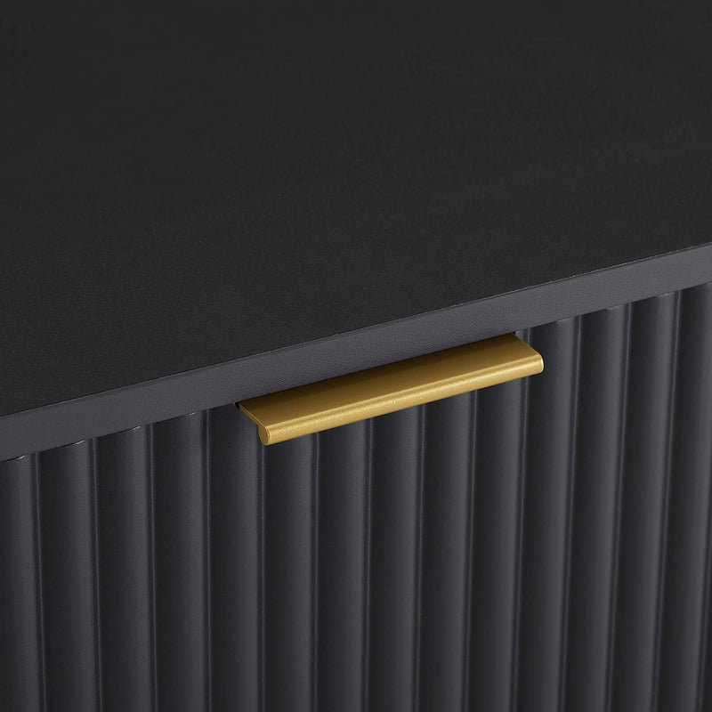 Manhattan Dumbo - Fluted 2-Drawer Nightstand