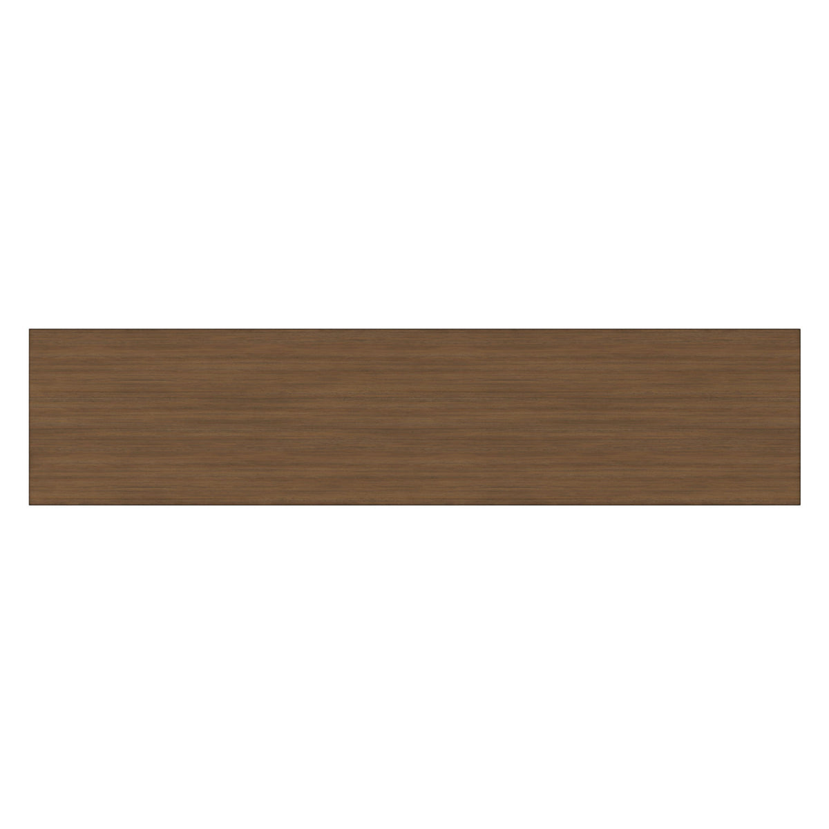 Rustic TV media stand side panel board with wood grain in aged brown