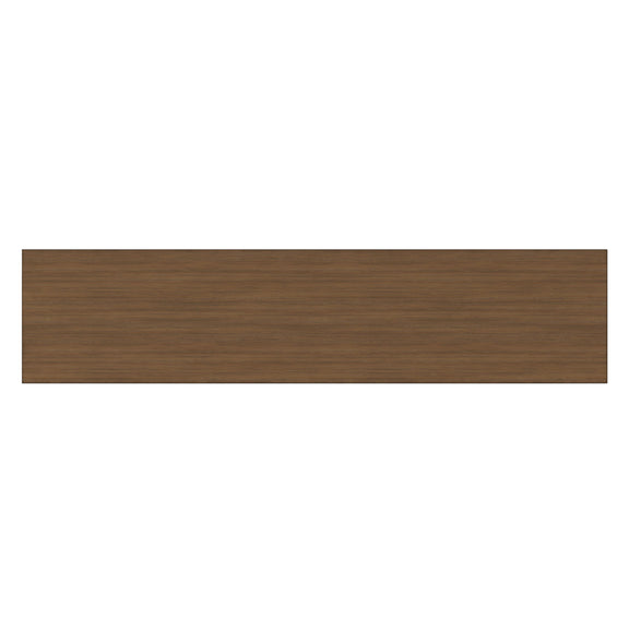 Rustic TV media stand side panel board with wood grain in aged brown