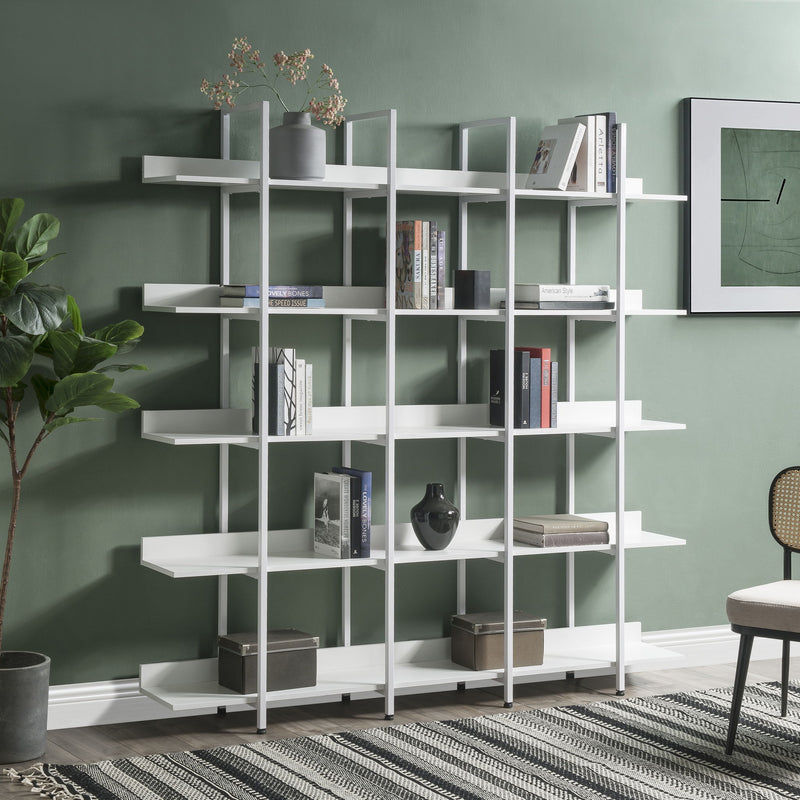 Vintage Industrial 5 Tier Bookcase