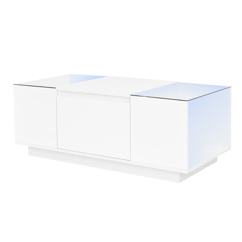Coffee Table LED White