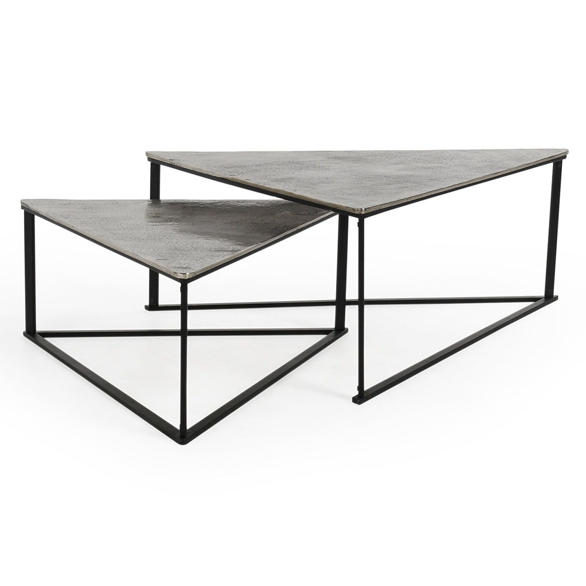 Burton - Nesting Coffee Tables (Set of 2) - Gray