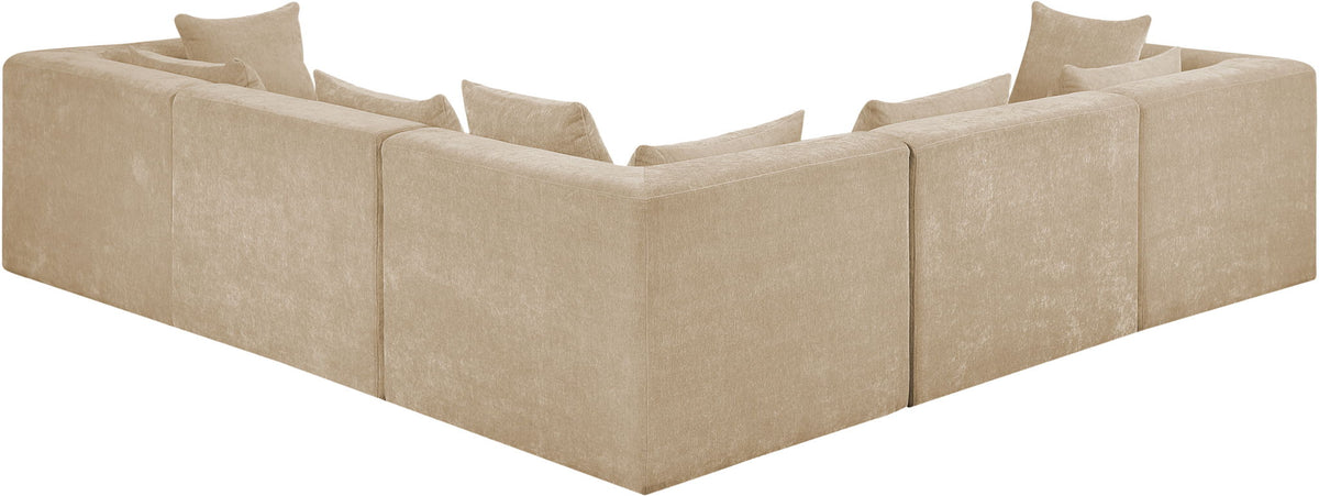 Stellar - 5 Piece Upholstered Modular Sectional