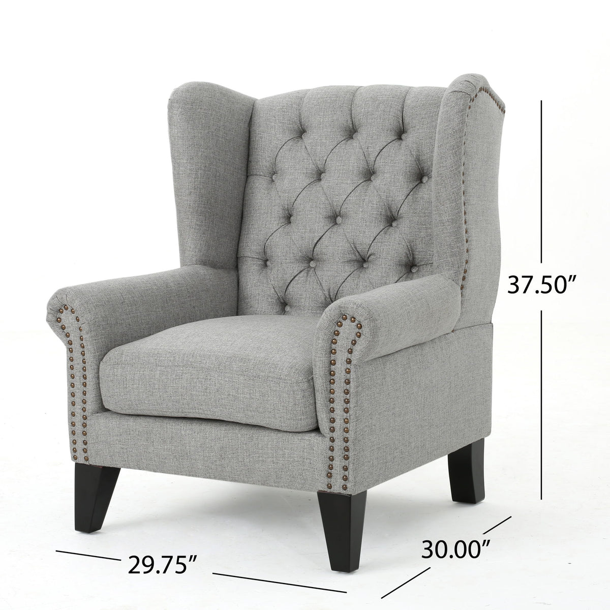 Mid Century Modern Arm Reading Chair For Living Room