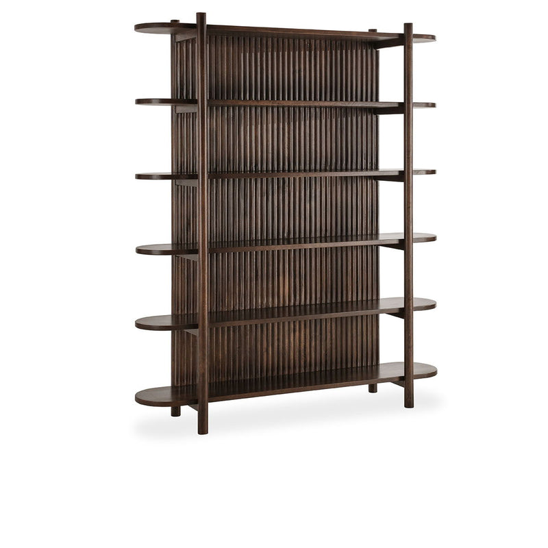 Redford - Tall Bookcase - Bark Brown