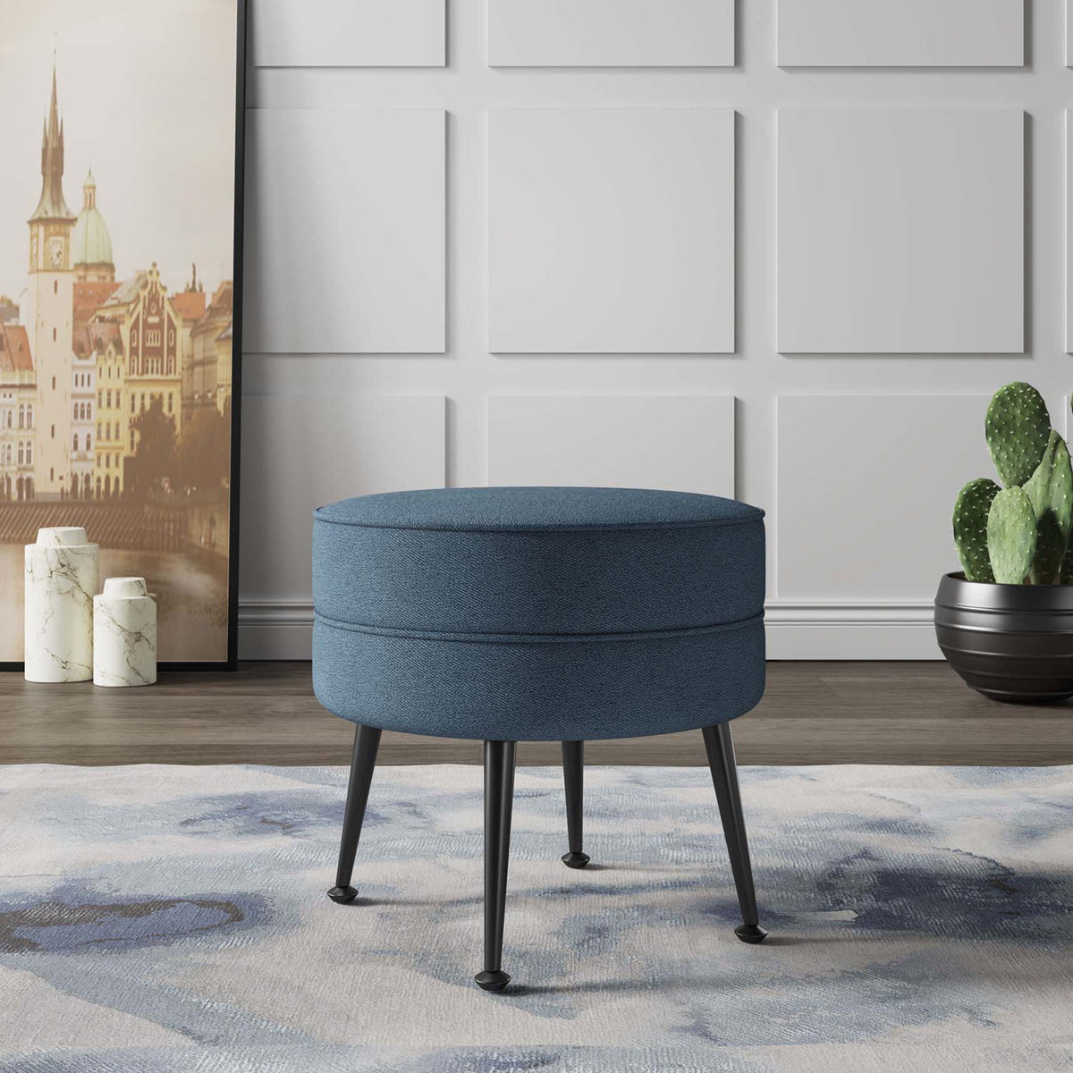 Manhattan Bailey - Accent Ottoman