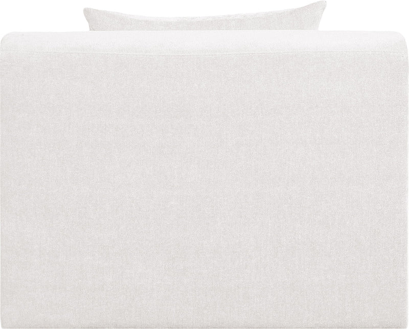 Stellar - Chenille Fabric Upholstered Modular Armless Chair