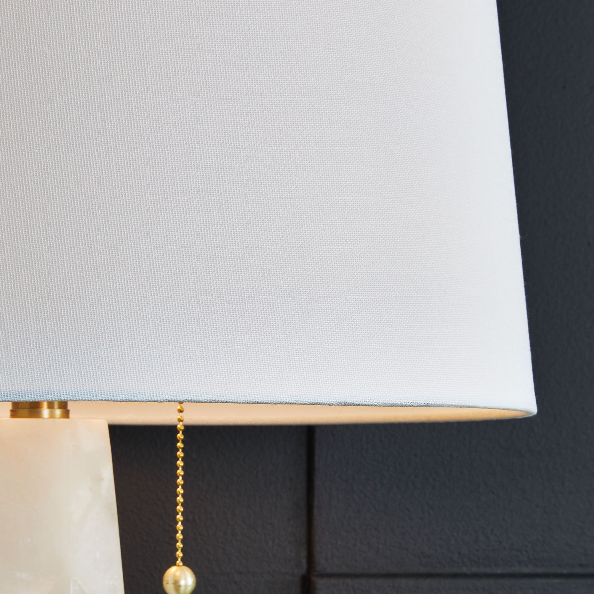 Laurellen - White - Alabaster Table Lamp