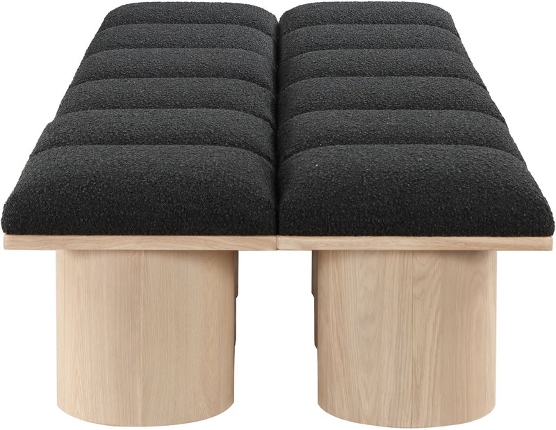 Pavilion - 12 Piece Modular Bench With Natural Base