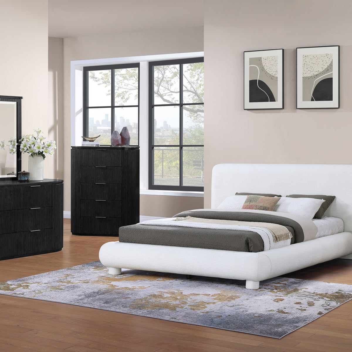 Astrid - Solid Wood And Oak Veneer Dresser