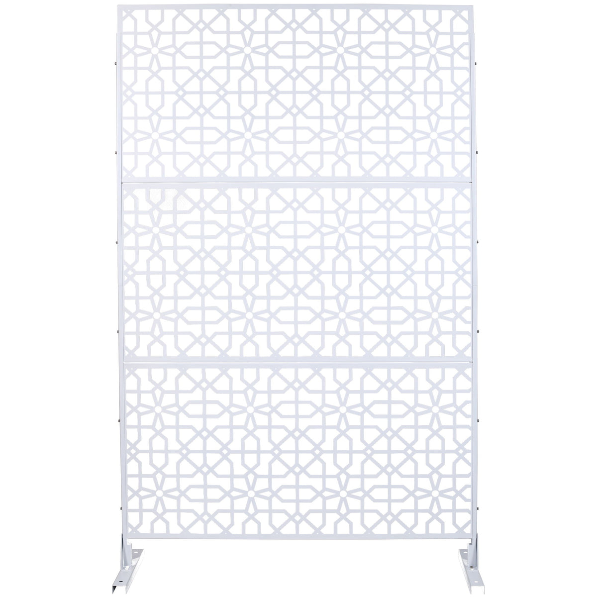 Outdoor & Indoor Metal Freestanding Decorative Privacy Screen