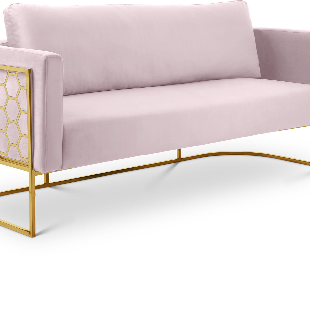 Casa - Sofa with Gold Legs