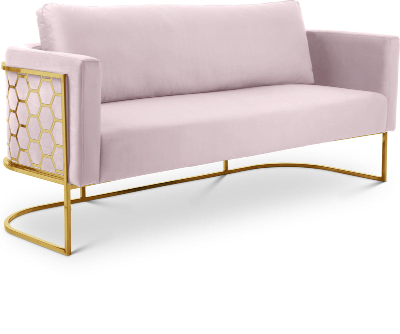 Casa - Sofa with Gold Legs