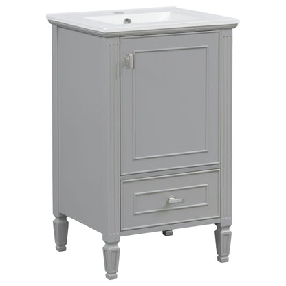 Retro Bathroom Vanity With Sink