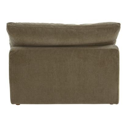 Clay - Slipper Chair Performance Fabric - Light Brown