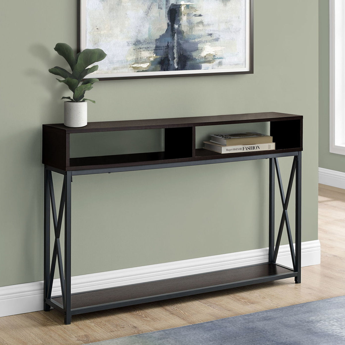 Accent Console Table For Entryway, Contemporary Design